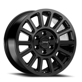 Satin Black Torque HD Trek Aluminum Wheel 6 on 130mm (83.9mm Bore)