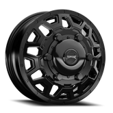 Satin Black Torque HD Rush Aluminum Wheel 6 on 180mm (138.8mm Bore)