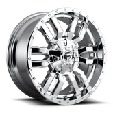 Fuel Sledge D631 Chrome Finish Aluminum Wheel