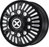 24.5X8.25 ATX 10X285MM HUB PILOT BLACK "ROULETTE"