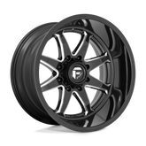 Fuel Hammer D749 Black Aluminum Wheel