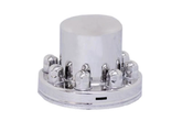 Phoenix USA 8x6.5" Stainless Steel Hub Cover Rear