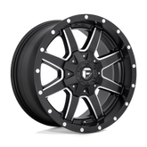 Fuel Maverick D538 Milled with Matte Black Finish Aluminum Wheel