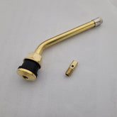 Curved Brass Valve Stem 2.4" for TPMS