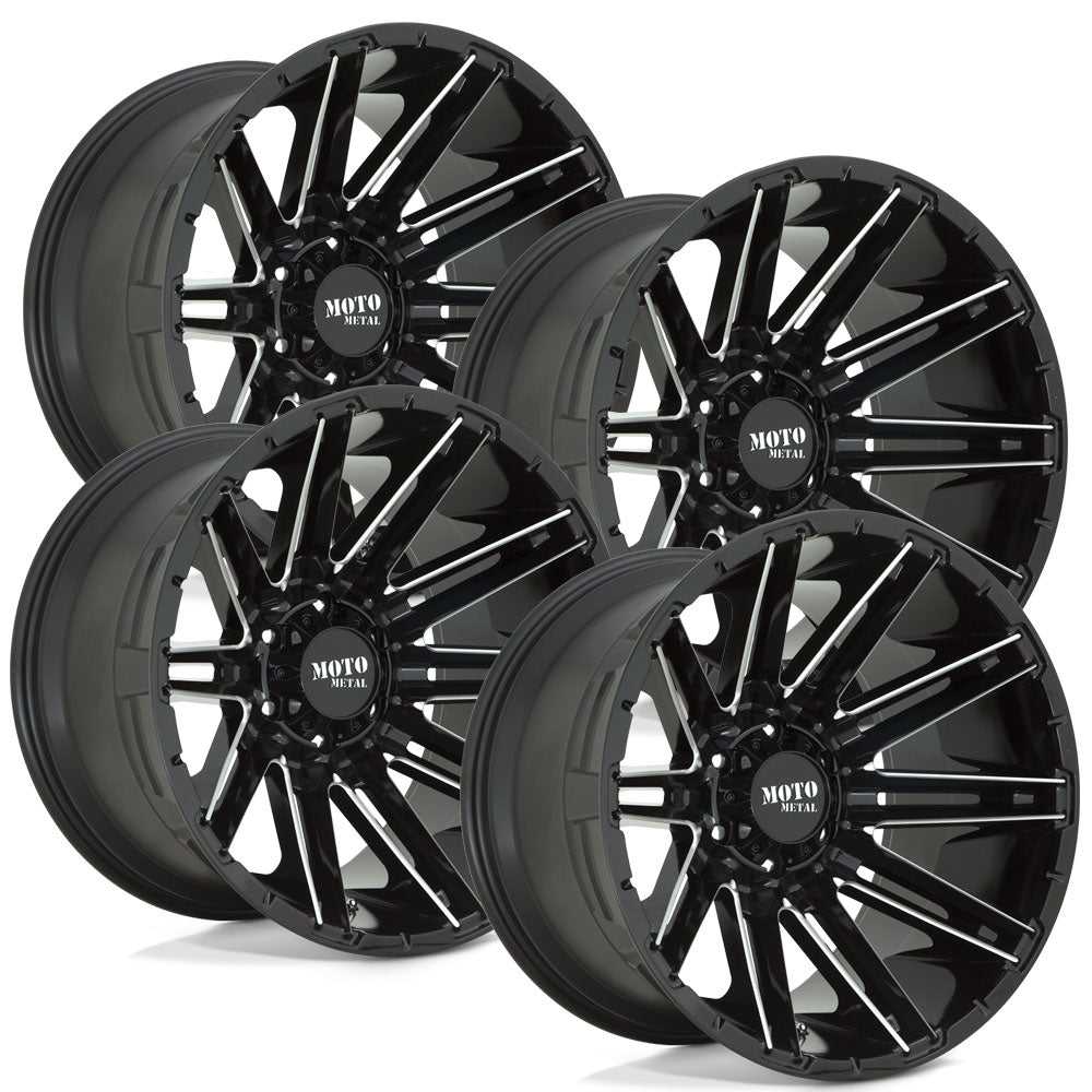 Set of 4 New Chrome 353K83 Moto Metal MO 950 951 Wheel Set of 4 New Chrome 353K83 Moto Metal MO 950 951 Wheel