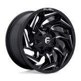 Fuel Reaction D753 Black Aluminum Wheel