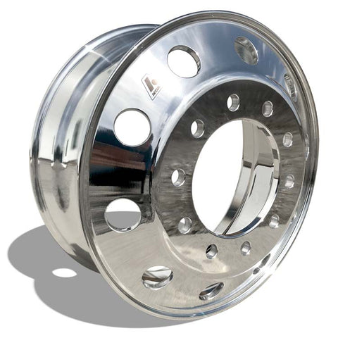 22.5 Accuride High Polished Aluminum Truck Wheel 42644 XP Front Steer