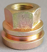 Two-Piece Flange Nuts 9/16" Stud 22mm Hex (Single)