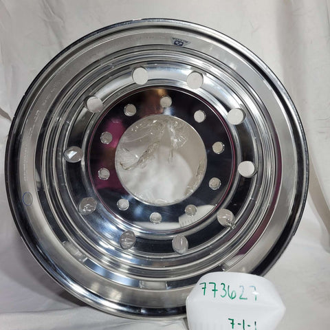 19.5x7.5 Alcoa 10x285mm Hub Pilot High Polished Both Sides (returned item)