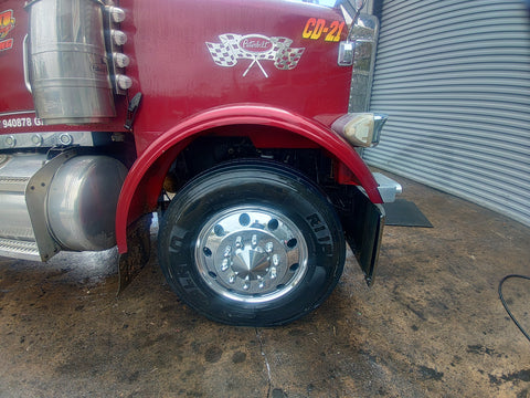 24.5x8.25 Northstar 10x11.25" Stud Pilot (Budd) Mirror Polish Both Sides