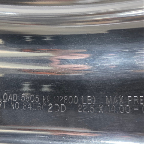 22.5x14 Hub Pilot X-ONE Alcoa 0" Offset - Dura-Bright® EVO (returned item)
