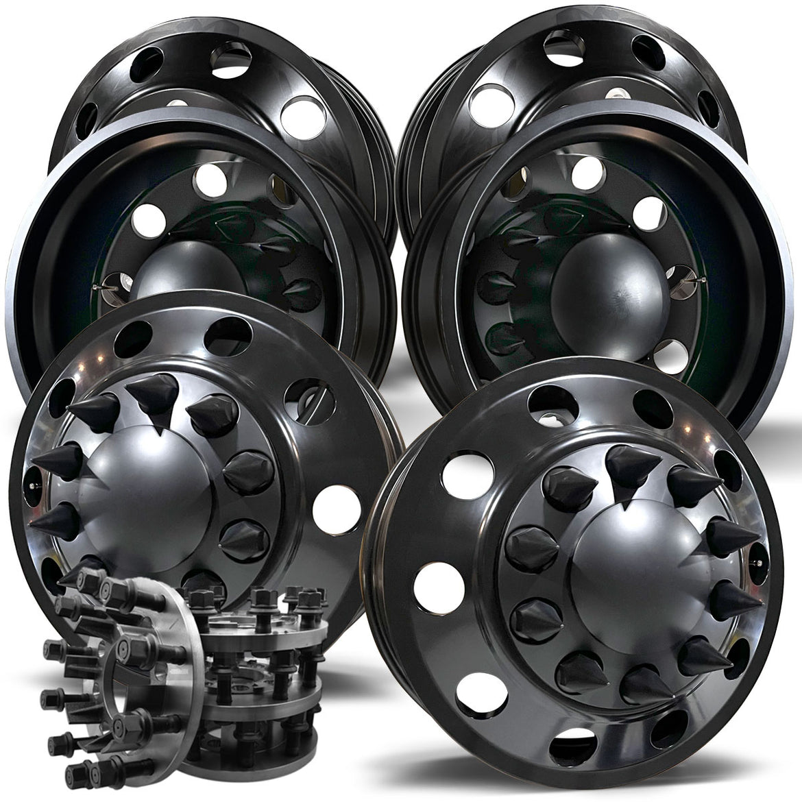 2011-2018 Dodge Ram 3500 Dually Front Chrome Wheel Center Hub Cap Fit