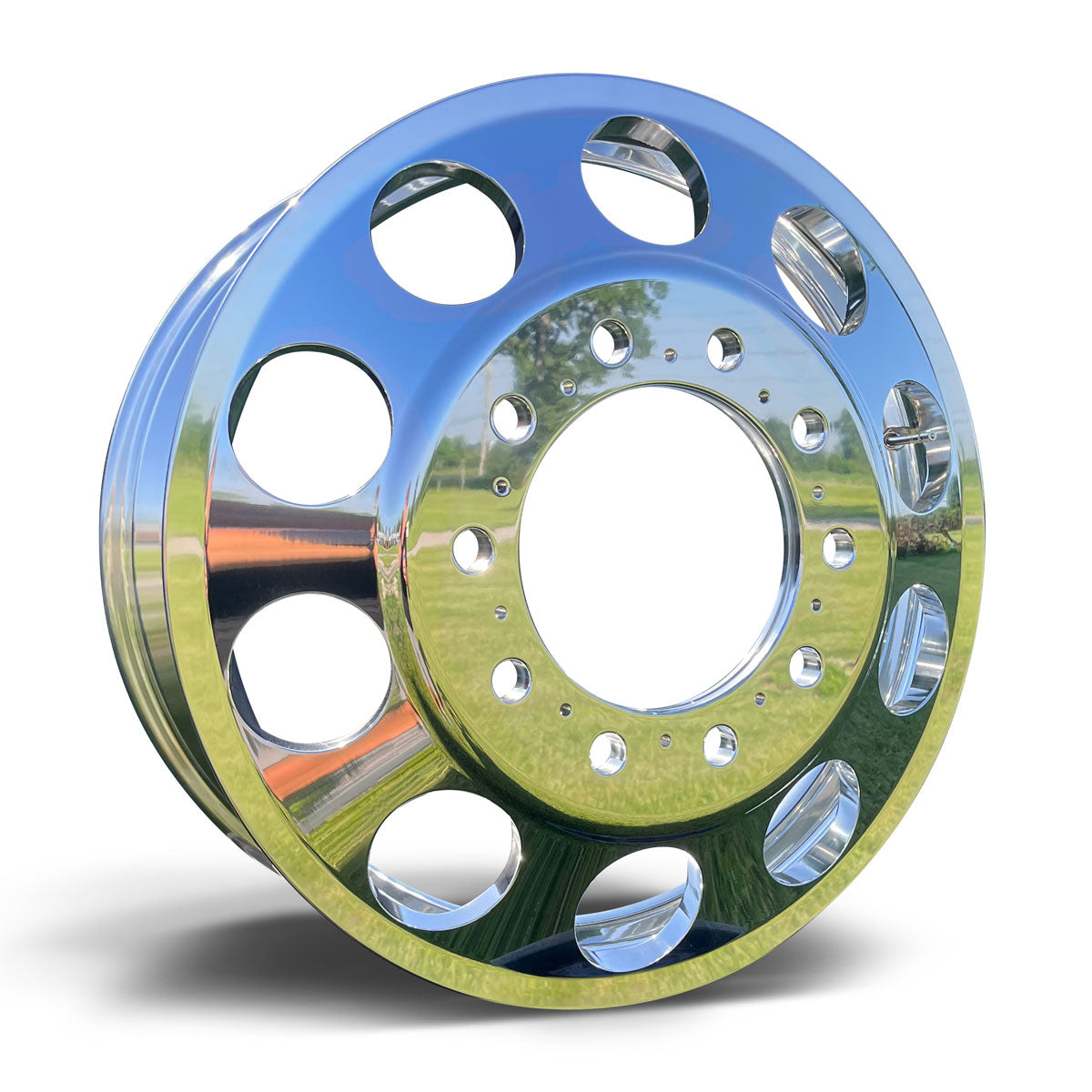 24x8.25 Northstar 10x285mm Hub Pilot Mirror Polish Both Sides (Big