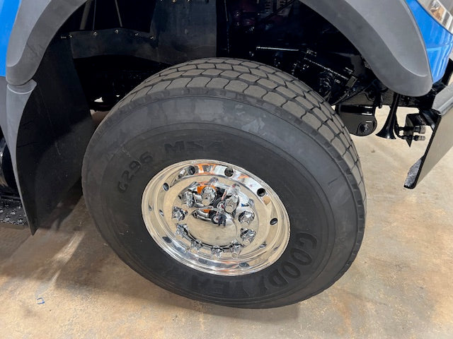 Northstar 22.5 x 12.25 Mirror Polished Flat Face Front Float Wheel