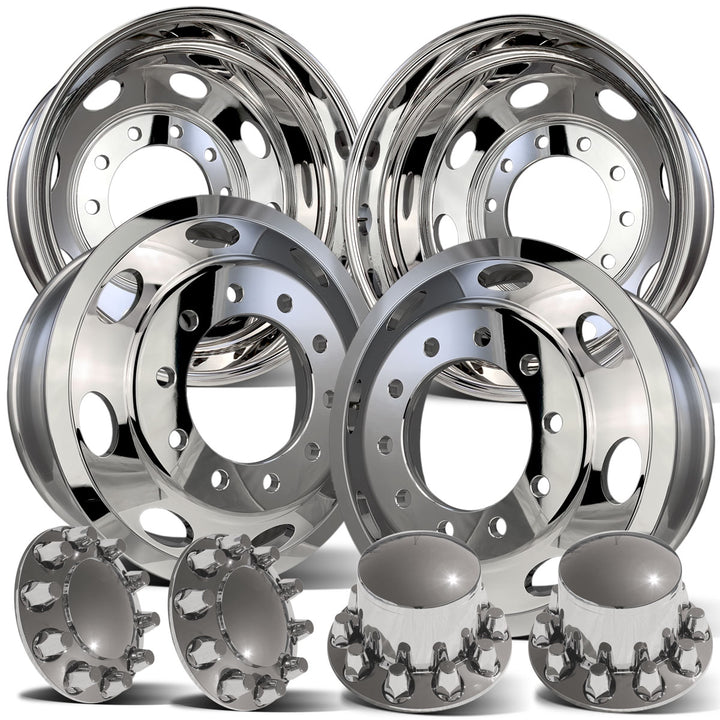 22.5" Aluminum Truck Wheel Packages For Semi Trucks – Buy Truck Wheels