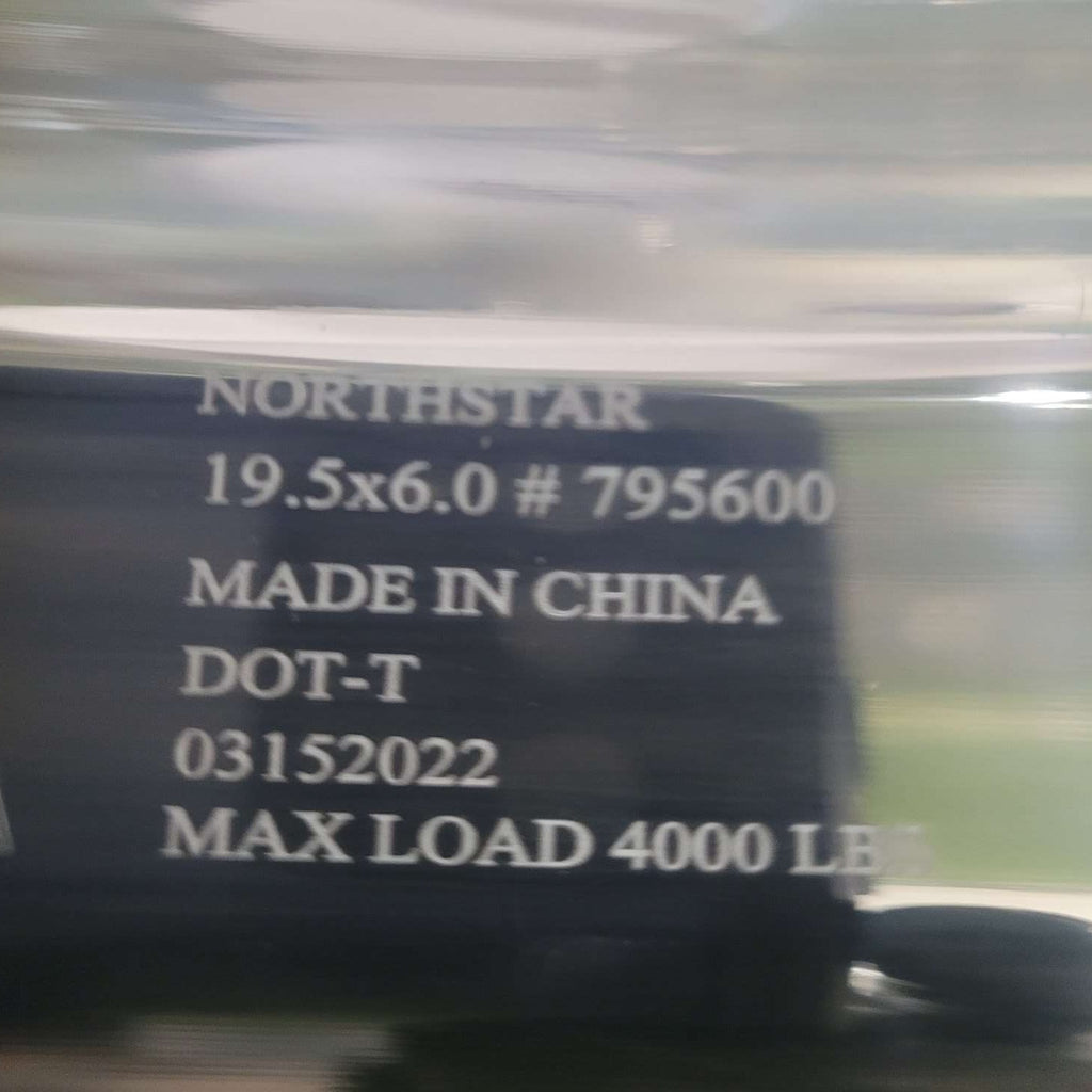 19.5x6.00 Northstar 8x210mm Hub Pilot Mirror Polished Both Sides (Chevy/GMC 3500 DRW 2011-Present)(returned item)