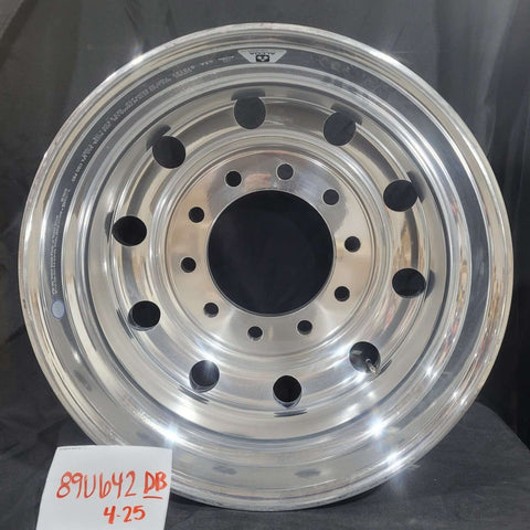 22.5x9.00 Alcoa 10x285mm Dura-Bright EVO Rear (returned item)