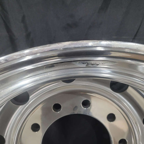 22.5x9.00 Alcoa 10x285mm Dura-Bright EVO Rear (returned item)