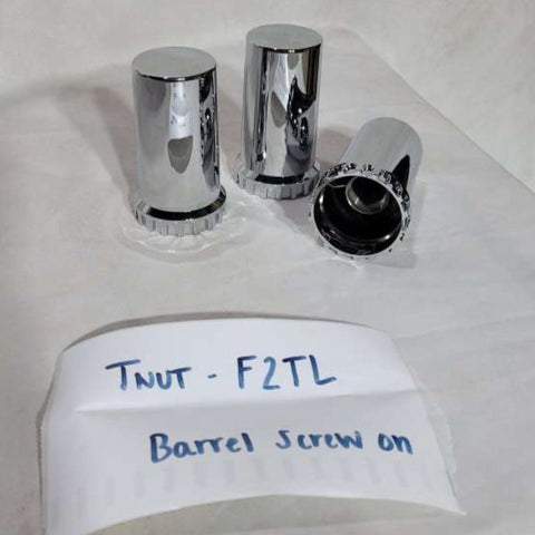 Trux 33mm Barrel Lug Nut Cover Threaded