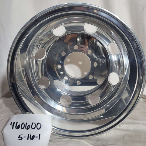 16x6.00 Northstar 8x6.5" Bolt Circle 4.77" Center Bore Mirror Finish Both Sides Ram/Trailer (returned item)