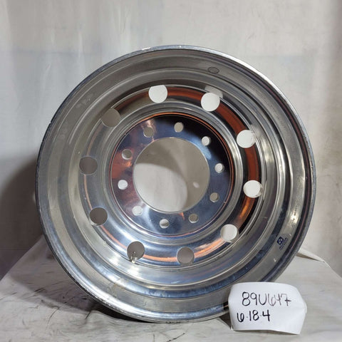 22.5x9.00 Alcoa 10x285mm High Polish Both Sides (Returned Item)