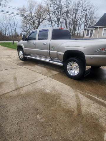 19.5x6.75 Northstar Mirror Polished Chevy/GMC 3500 DRW 8X6.5" 6 Wheel Kit (1973-2010)