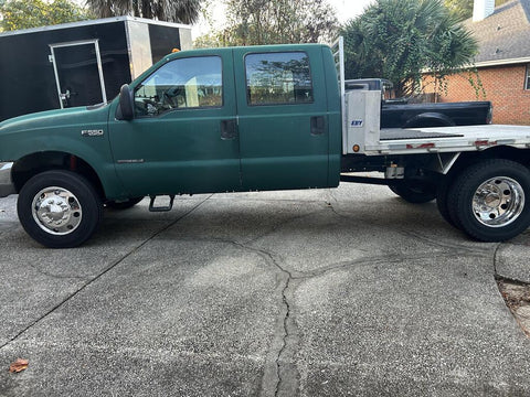 Stainless Steel Front Center Cap for 8x225 Ford F450/F550