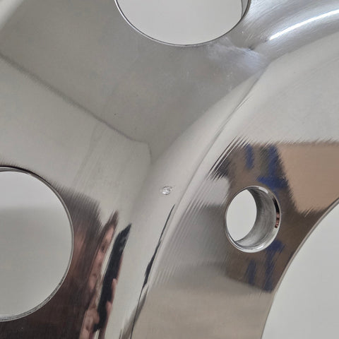 22.5x8.25 Accuride Lightweight 10x285mm Hub Pilot High Polish Both Sides (returned item)