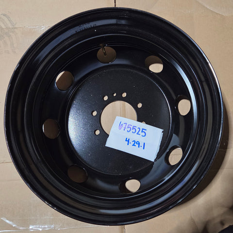 19.5x6.75 8x6.5" Black Steel (Dodge Ram 3500 1994-2018) (returned item)