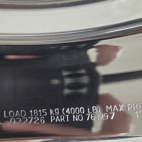 19.5x6.00 Alcoa High Polished Both Sides 10x225mm Ford F450 & F550 / Ram 4500 & 5500 (returned item)