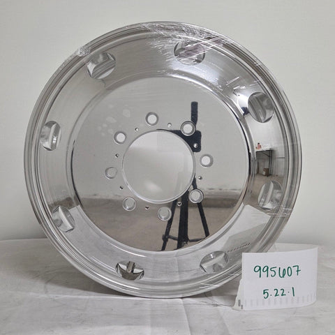 19.5x6 Northstar Mirror Polished Both Sides Ford F350 DRW 8X170mm Kit (1998-2004) (returned kit)