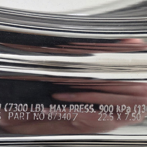 22.5x7.5 Alcoa 8x275mm Hub Pilot High Polished Both Sides (returned item) (Copy)
