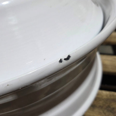 22.5x8.25 Jantsa 8x275mm Hub Pilot 4 Hand Hole White Steel (Returned Item)