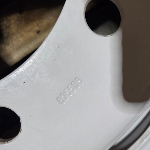 22.5x8.25 Jantsa 8x275mm Hub Pilot 4 Hand Hole White Steel (Returned Item)