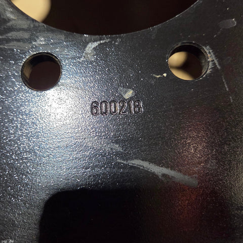 19.5x6.00 8x6.5" Black Steel (Dodge Ram 3500 1994-2018) (SPARE ONLY)