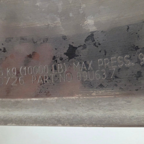 22.5x9.00 Alcoa 10x285mm Hub Pilot High Polish Flat Face Front (returned item)