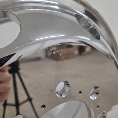 16x6 Northstar Mirror Polished 4 Wheel Kit w/ Chrome Caps and Lugs (1998-2004 Ford F350 DRW DRW) (RETURNED KIT)*)