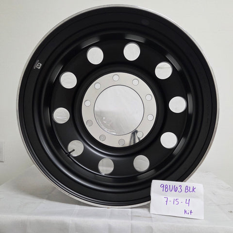 24.5 Alcoa Dura-Black™ Aluminum 10x285mm 4 Wheel Kit (RETURNED KIT)*