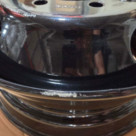 22.5x7.50 Jantsa 8x275mm Hub Pilot 4 Hand Hole Black Steel (returned item)