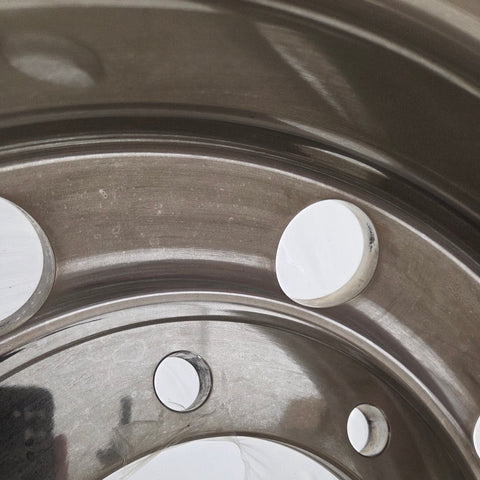 19.5x6.75 Alcoa 8x275mm Hub Pilot High Polished Both Sides (returned item)