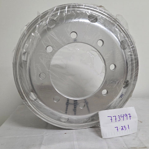 19.5x7.5 Alcoa 8x275mm Hub Pilot High Polished Both Sides (returned item)