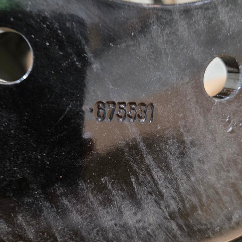 19.5x6.75 8x200mm Black Steel Dodge Ram 3500 (2019-Present) (returned item)