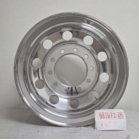 22.5x8.25 Alcoa® Forged  Wheel – Mirror Polish Rear with Dura-Bright® Protection, 10x285mm (returned item)