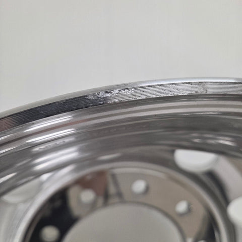 22.5x8.25 Alcoa® Forged  Wheel – Mirror Polish Rear with Dura-Bright® Protection, 10x285mm (returned item)