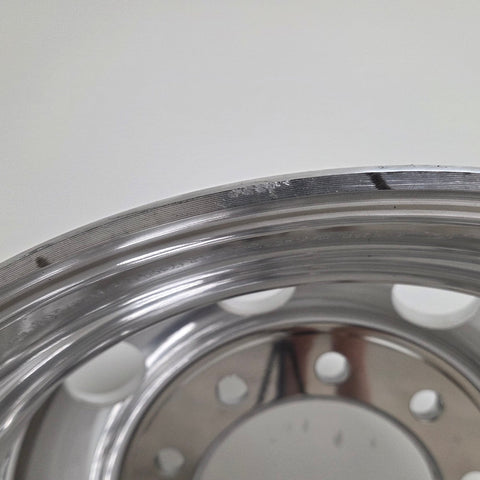 22.5x8.25 Alcoa® Forged  Wheel – Mirror Polish Rear with Dura-Bright® Protection, 10x285mm (returned item)