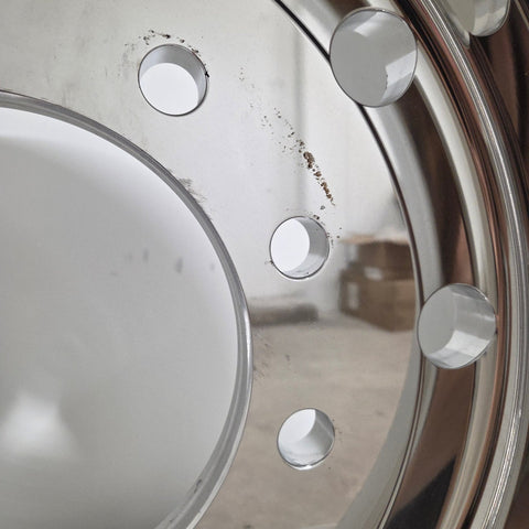 22.5x14.00 Northstar 10x285mm Standard Polish Super Single 2" Offset (returned item)