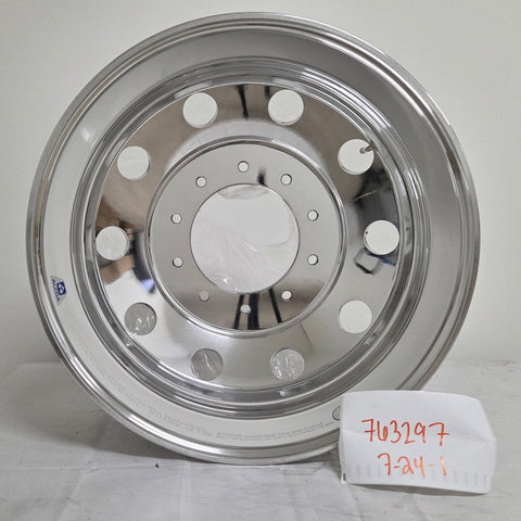 19.5x6.00 Alcoa High Polished Both Sides 10x225mm Ford F450 & F550 / Ram 4500 & 5500 (returned item)