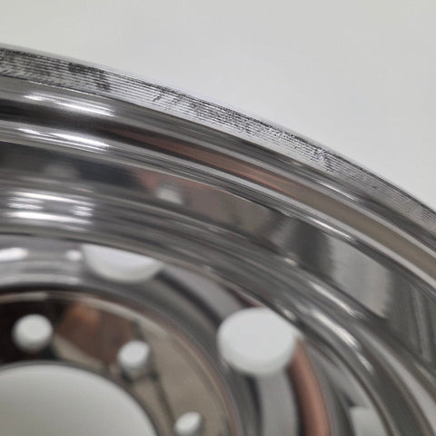22.5x8.25 Alcoa® Forged  Wheel – Mirror Polish Rear with Dura-Bright® Protection, 10x285mm (returned item)