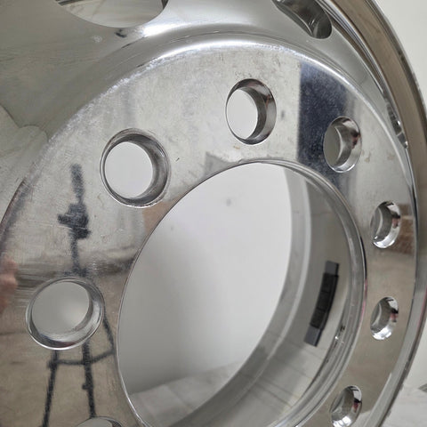 22.5x8.25 Northstar 10x11.25" Stud Pilot (Budd) Mirror Polish Both Sides (returned item)