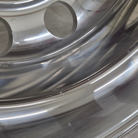22.5x8.25 Northstar 10x11.25" Stud Pilot (Budd) Mirror Polish Both Sides (returned item)